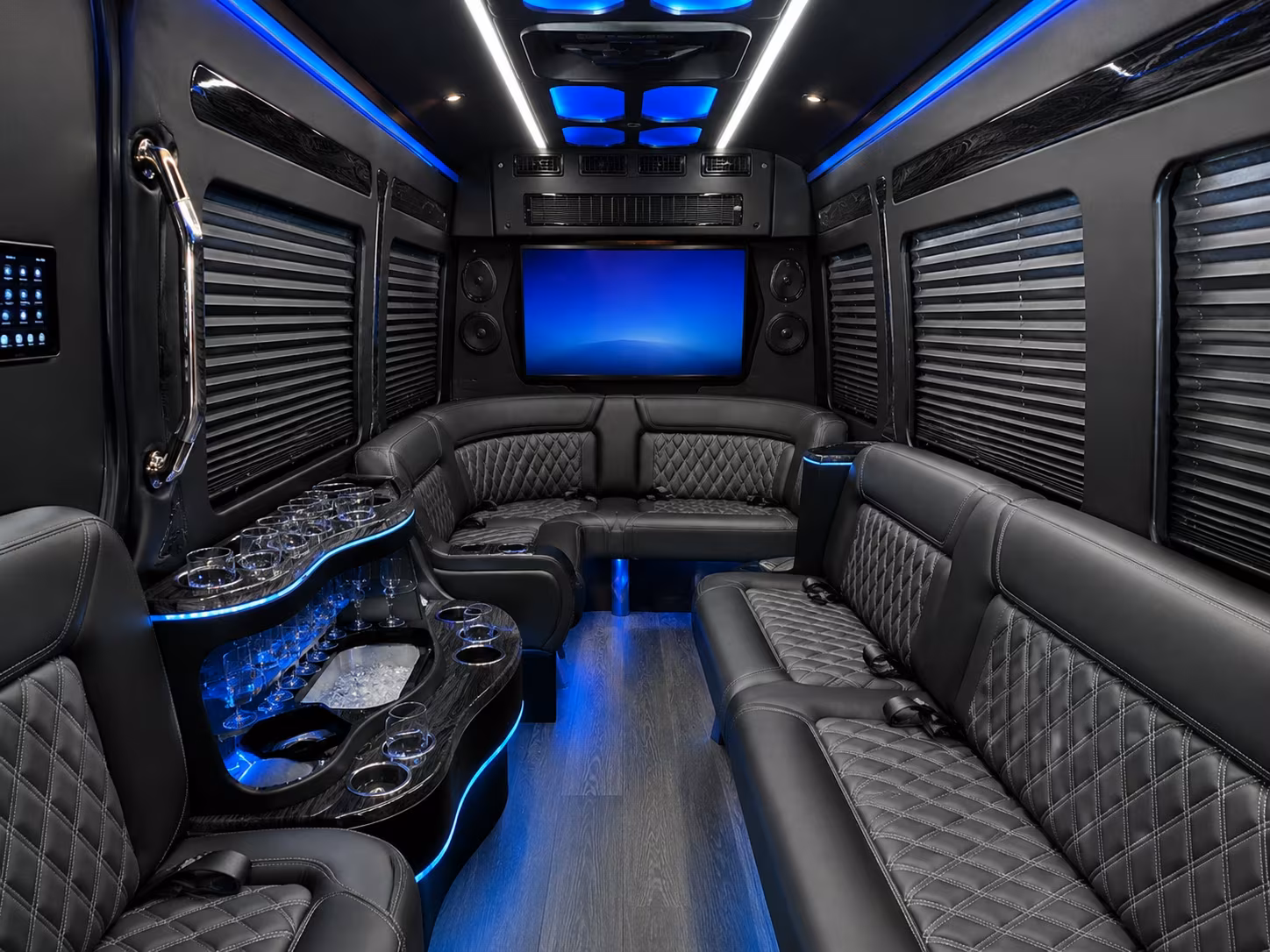 corporate event and team building transportation from town center to the waterfront