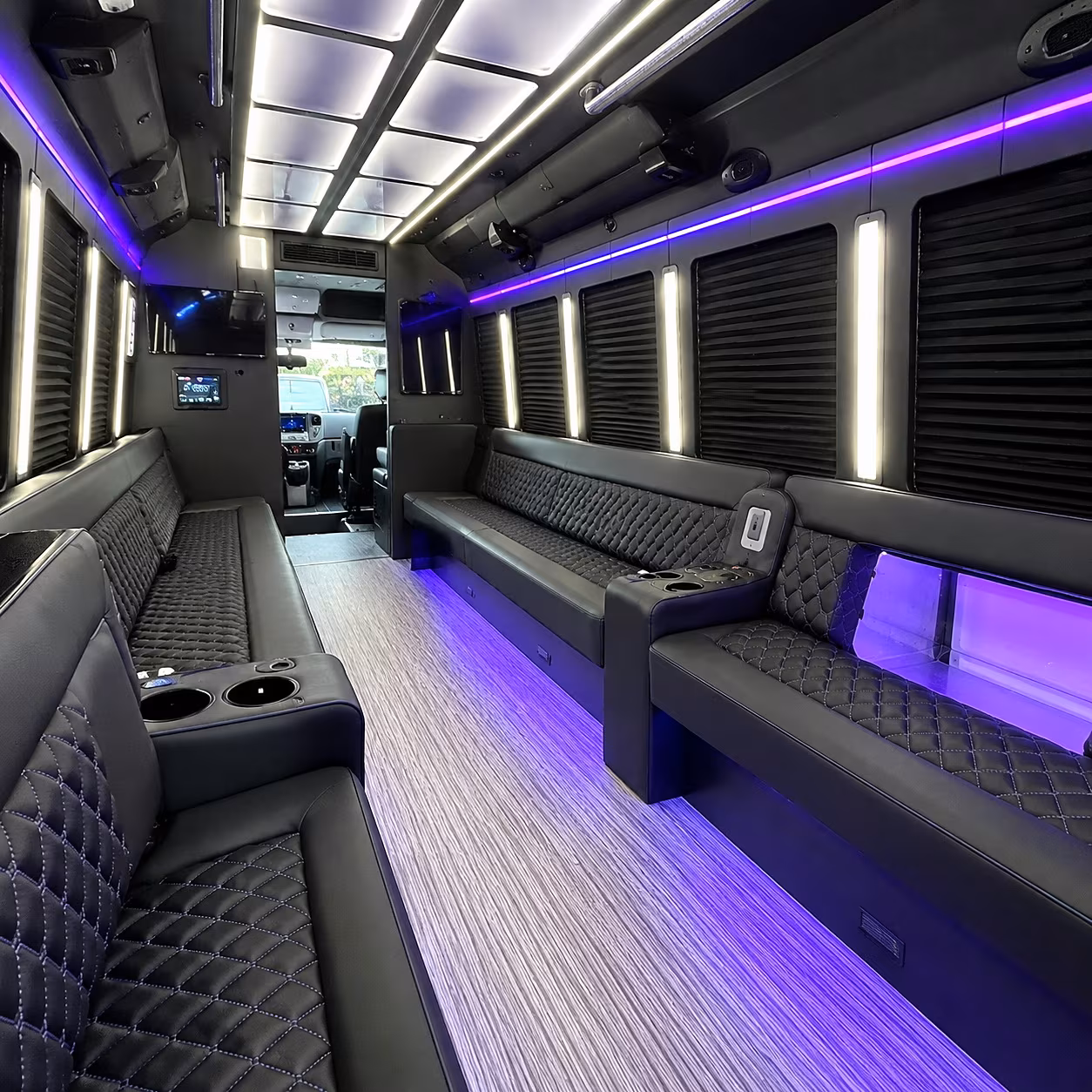 virginia beach party bus rentals inside